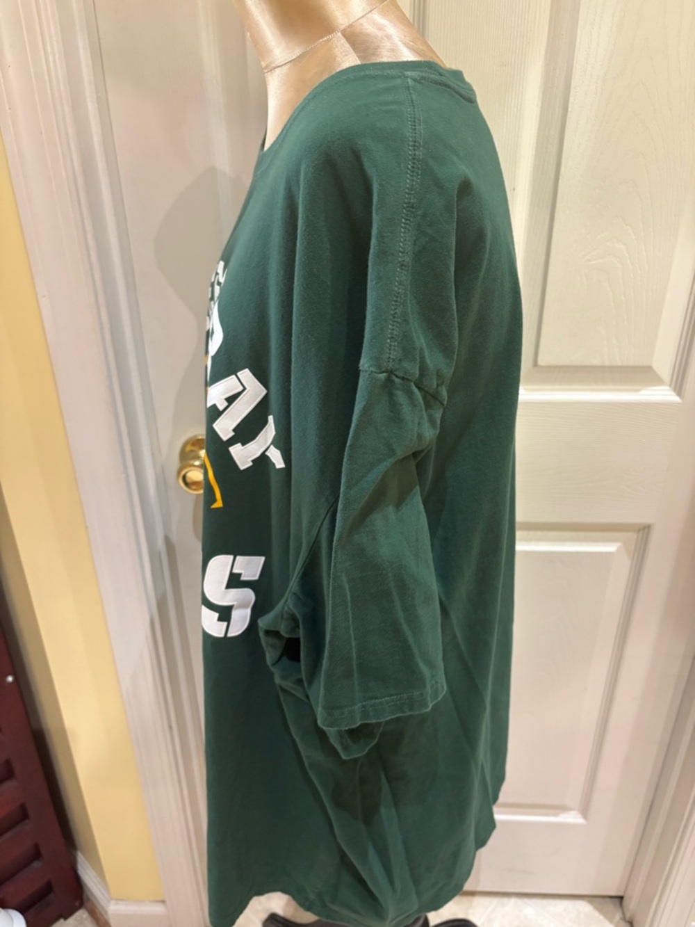 NFL Pro Line Green Graphic agree Bay Packers Tee - 4XL - Picture 6 of 9